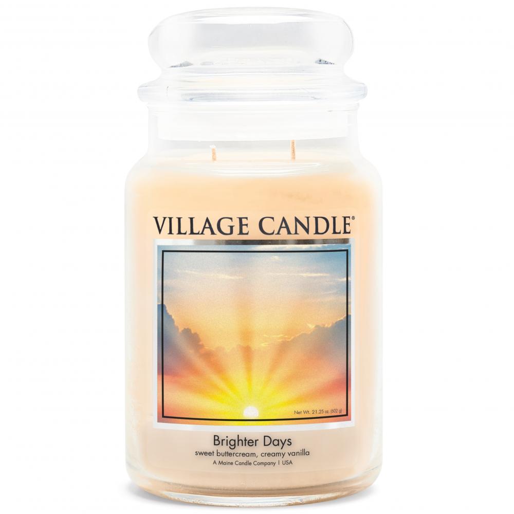 Village Candle Dome 602g - Brighter Days